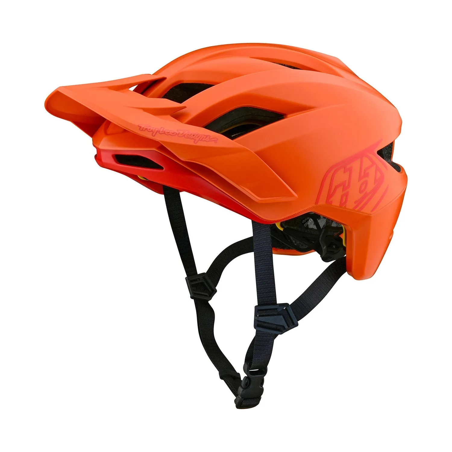 Troy Lee Designs Flowline MIPS casco bici mandarino
