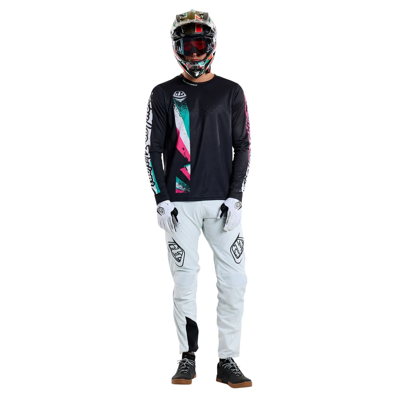 Troy Lee Designs Sprint maglia MTB nera manica lunga gara