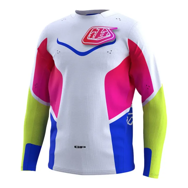 Troy Lee Designs GP Pro Radian maglia moto bambino bianco
