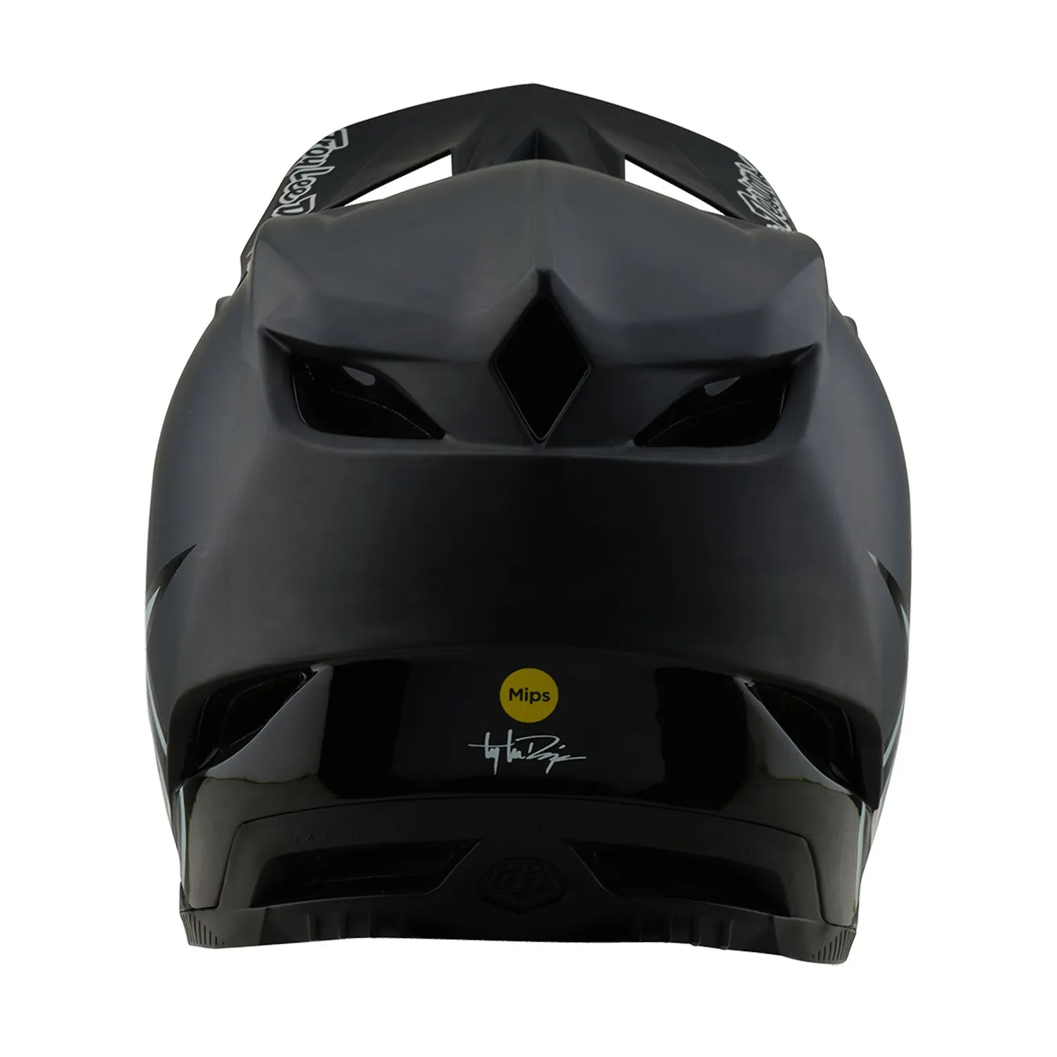 Troy Lee Designs D4 Carbon casco integrale nero
