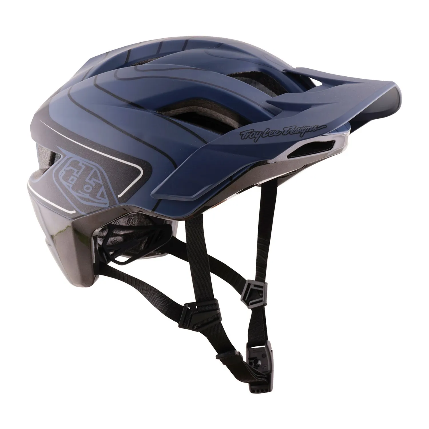 Troy Lee Designs Flowline SE casco bici Slate Charcoal MIPS