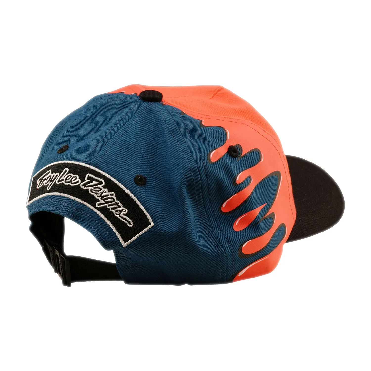 Troy Lee Designs Finish Line cappellino snapback corallo blu