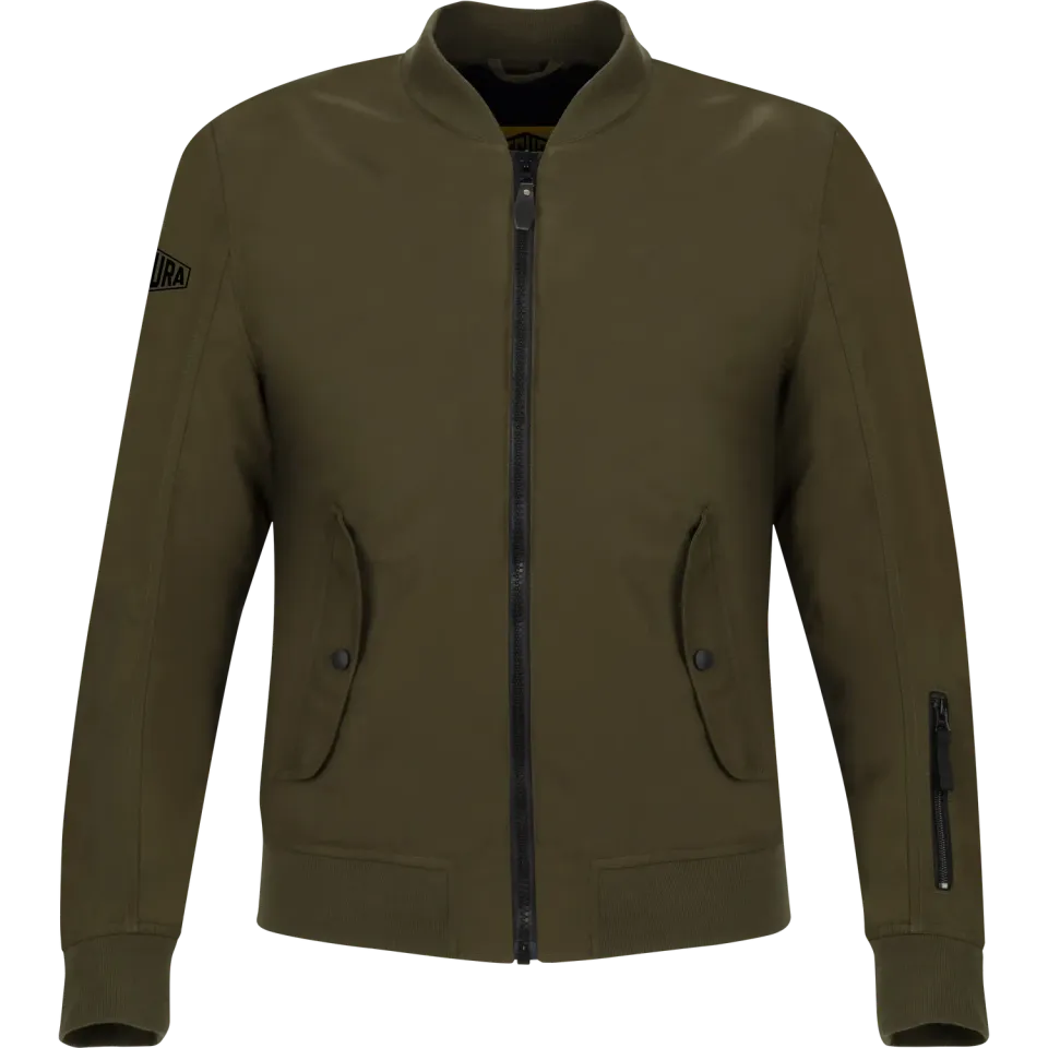 Segura Velvet Vented giubbotto moto estivo kaki ventilato