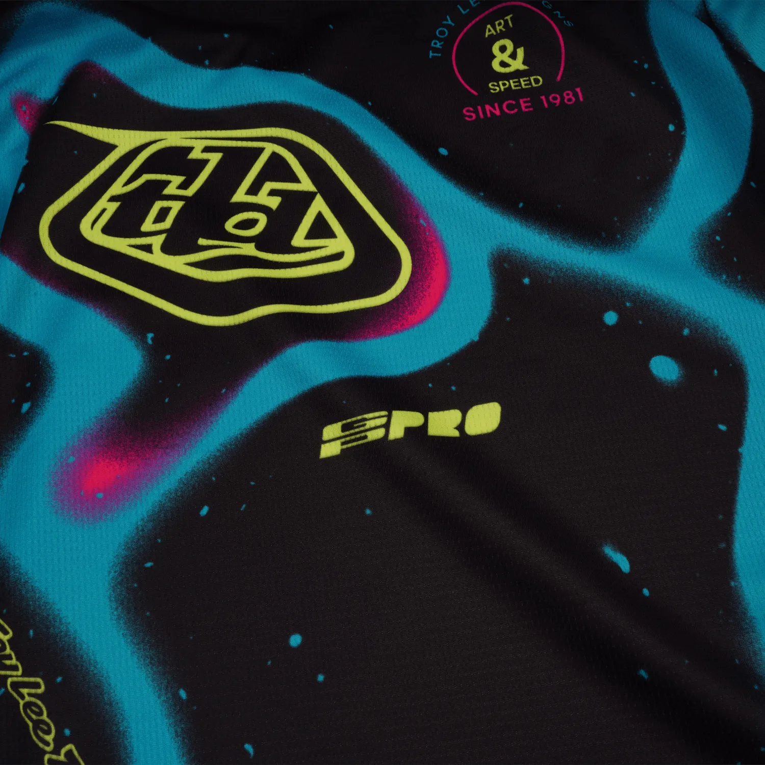 Troy Lee Designs GP Pro Membrane maglia cross bambino nero giallo
