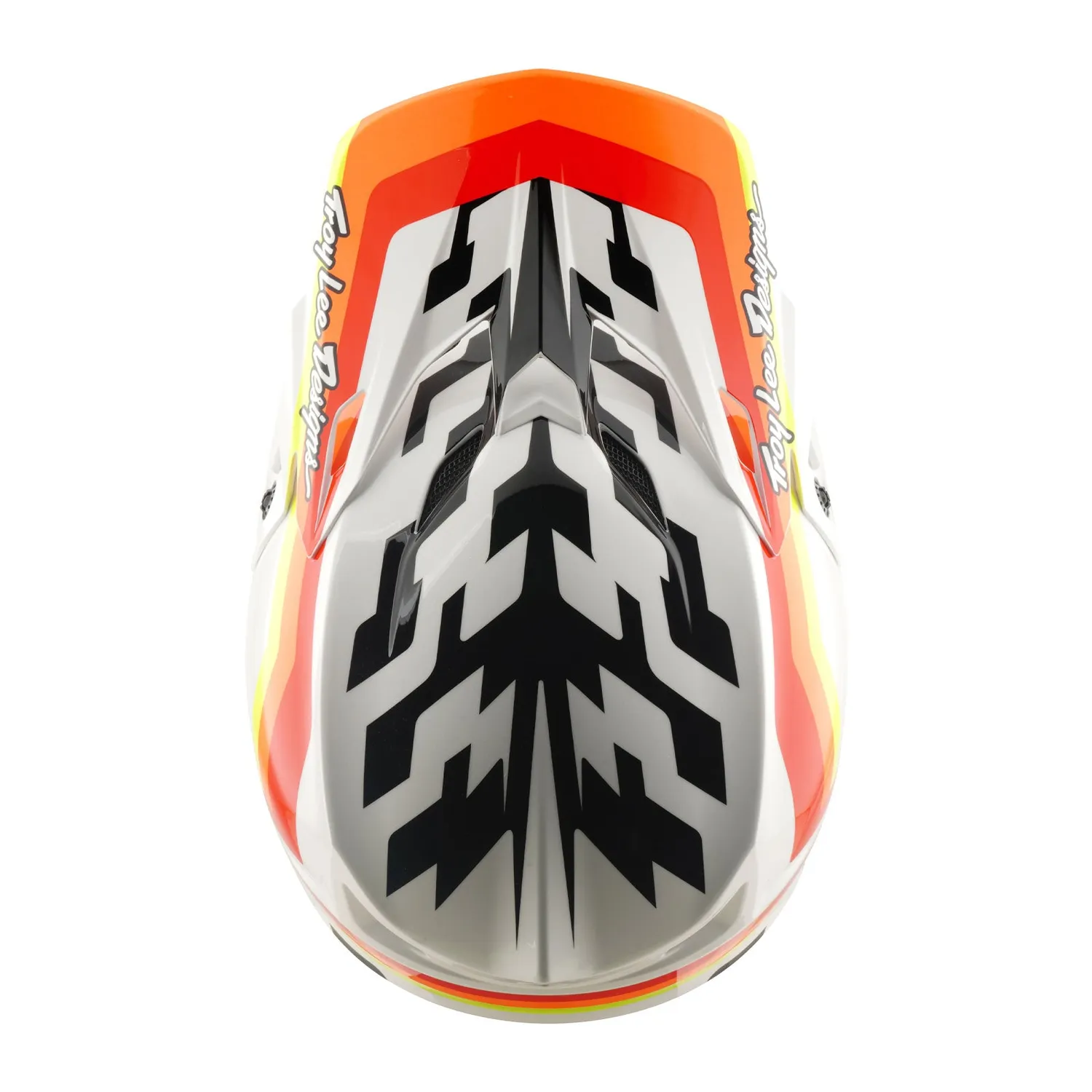 Troy Lee Designs SE5 MIPS casco moto arancio policarbonato