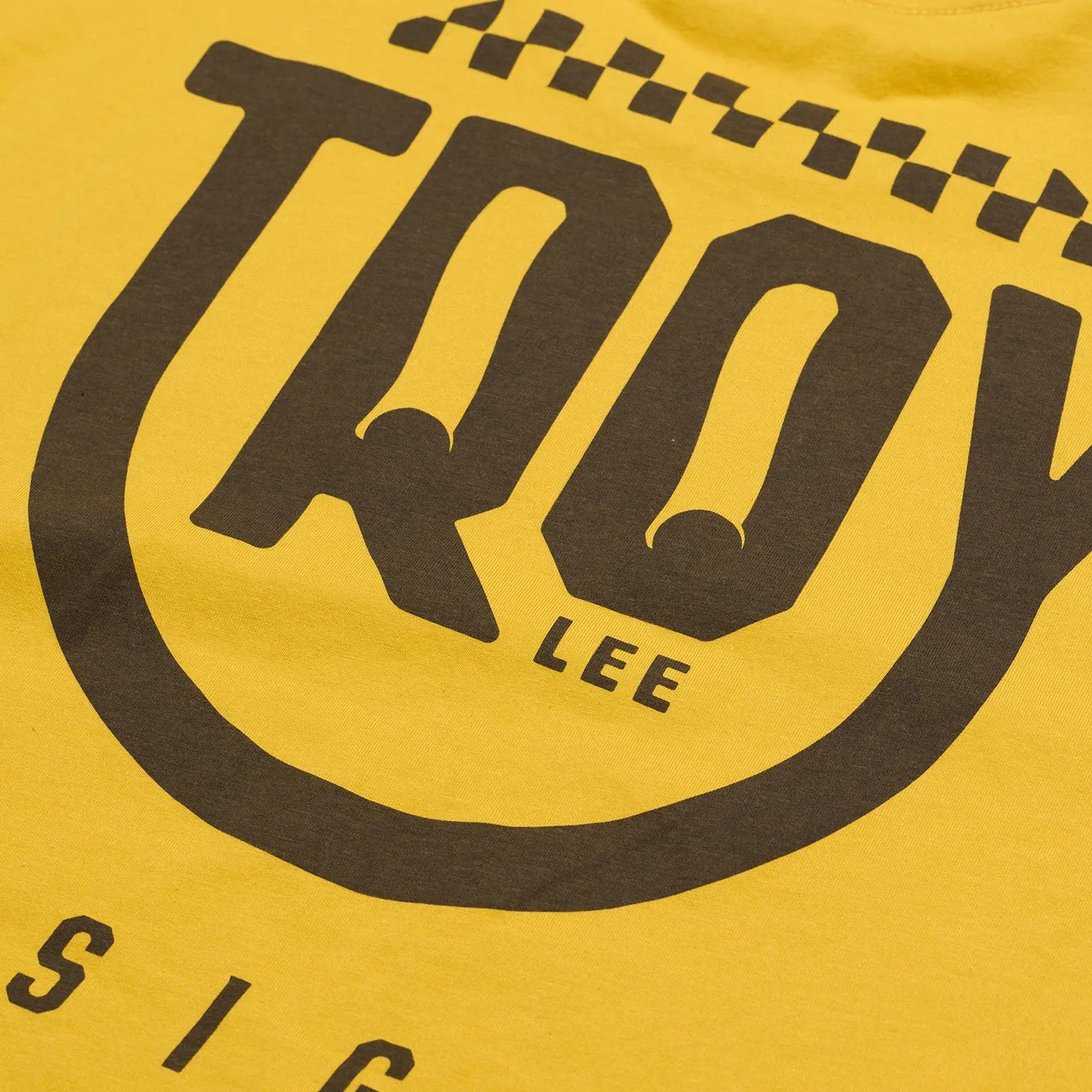 Troy Lee Designs Smiley t-shirt uomo Gold cotone