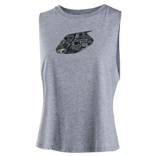 Troy Lee Designs History canotta donna Athletic Heather cotone