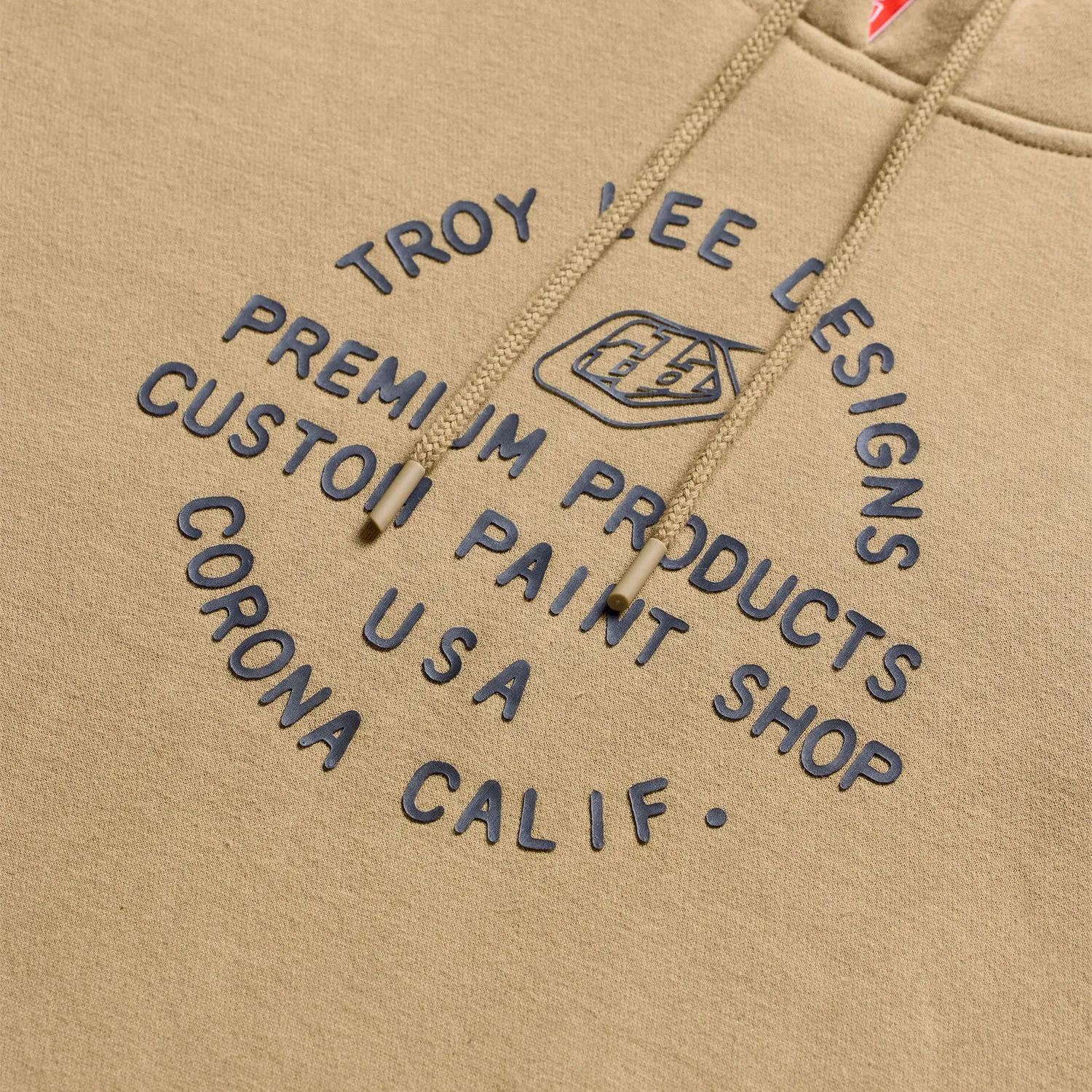 Troy Lee Designs Imprint felpa con cappuccio sienna