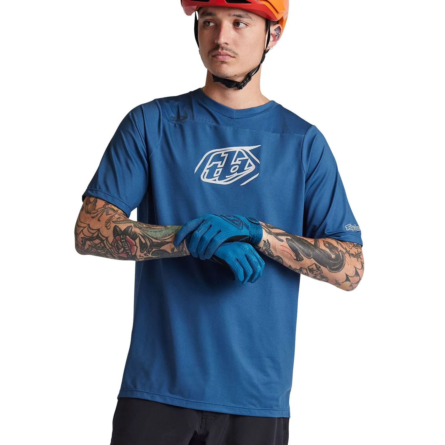 Troy Lee Designs Skyline maglia mtb indigo manica corta