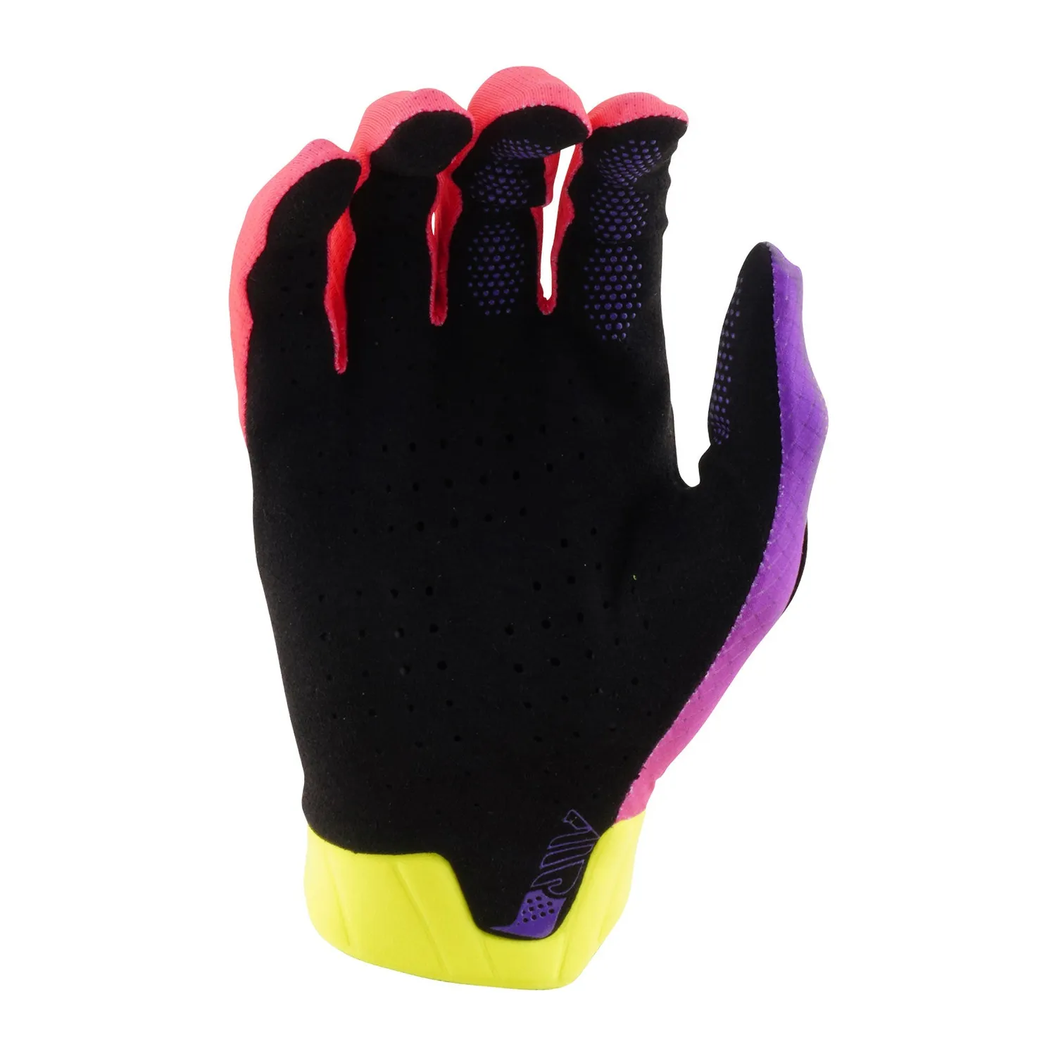 Troy Lee Designs Air Glove Aura guanti moto giallo fluo ventilati
