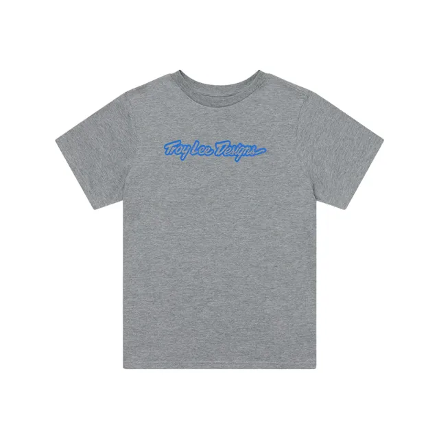 Troy Lee Designs Signature t-shirt donna Grey Heather