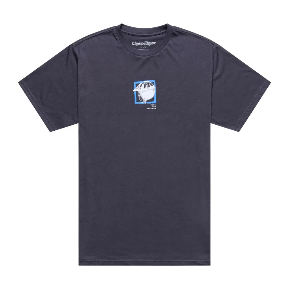 Troy Lee Designs Portrait Carbon t-shirt uomo carbon
