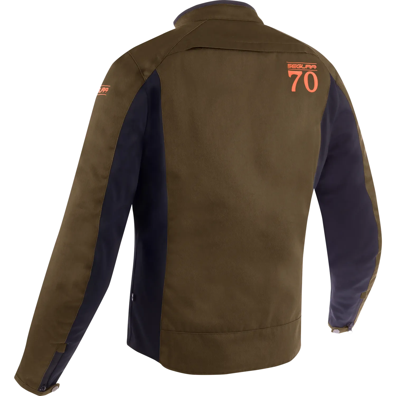 Segura Volt giacca moto uomo tessuto kaki impermeabile