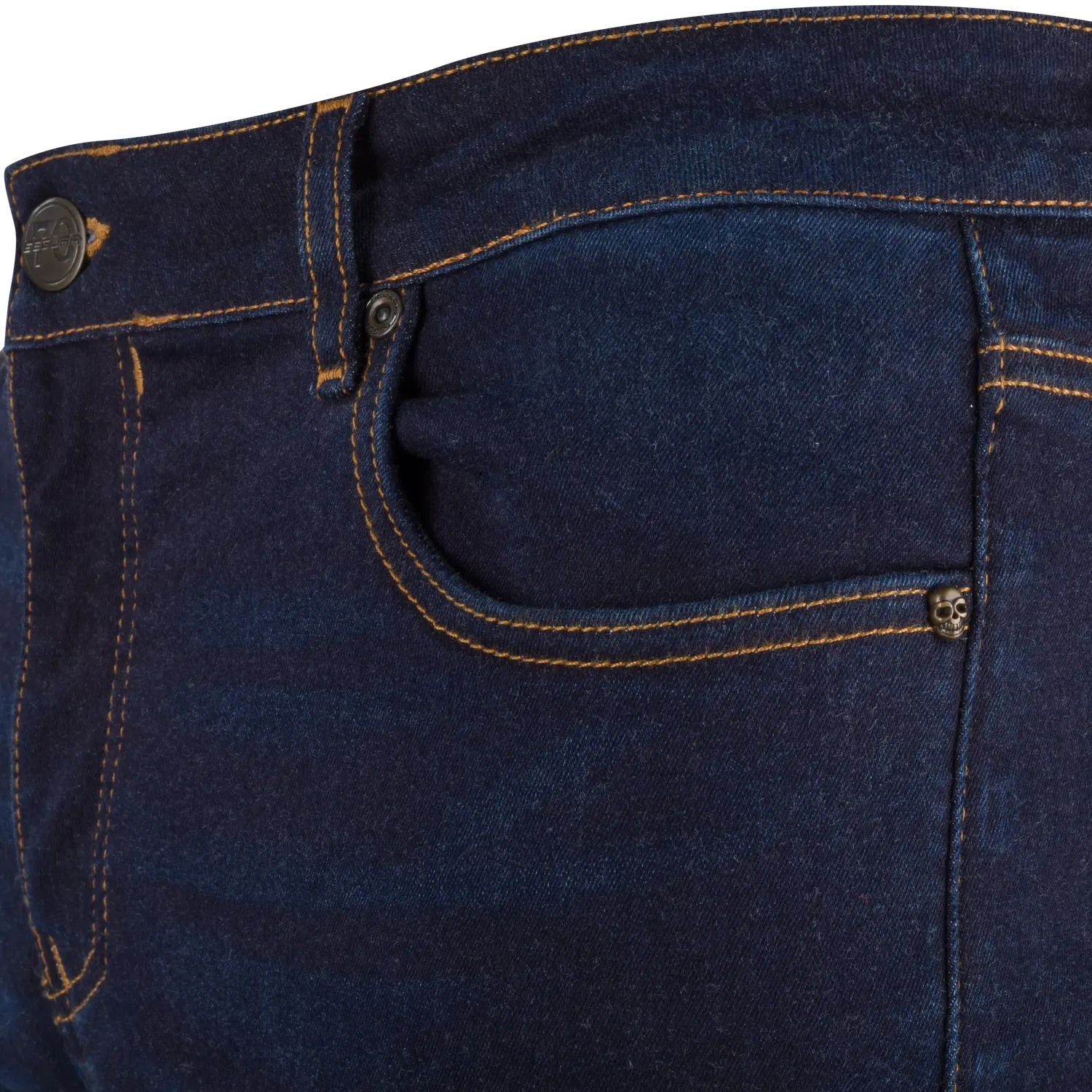Segura Uzy jeans moto uomo blu slim cordura