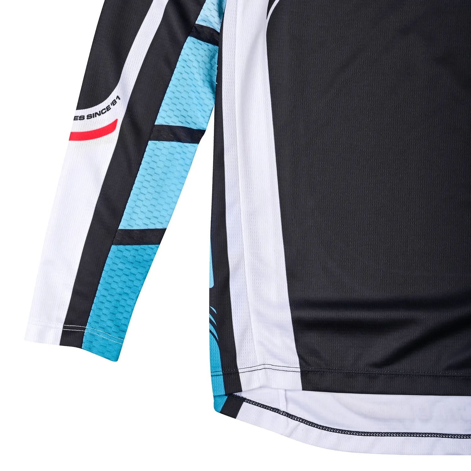 Troy Lee Designs GP Pro Wavez maglia moto bambino phantom turchese