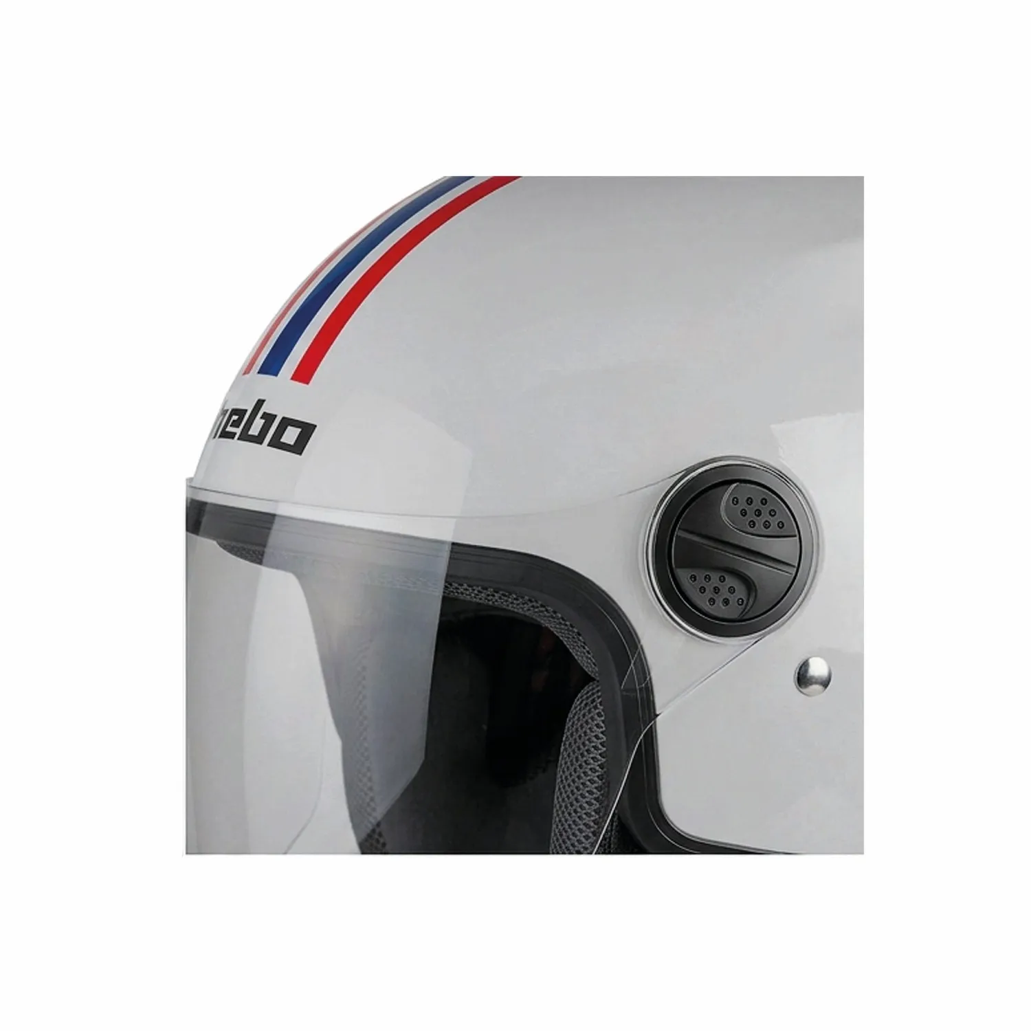 Hebo OF819 Street Two casco jet bianco ECE 22-06