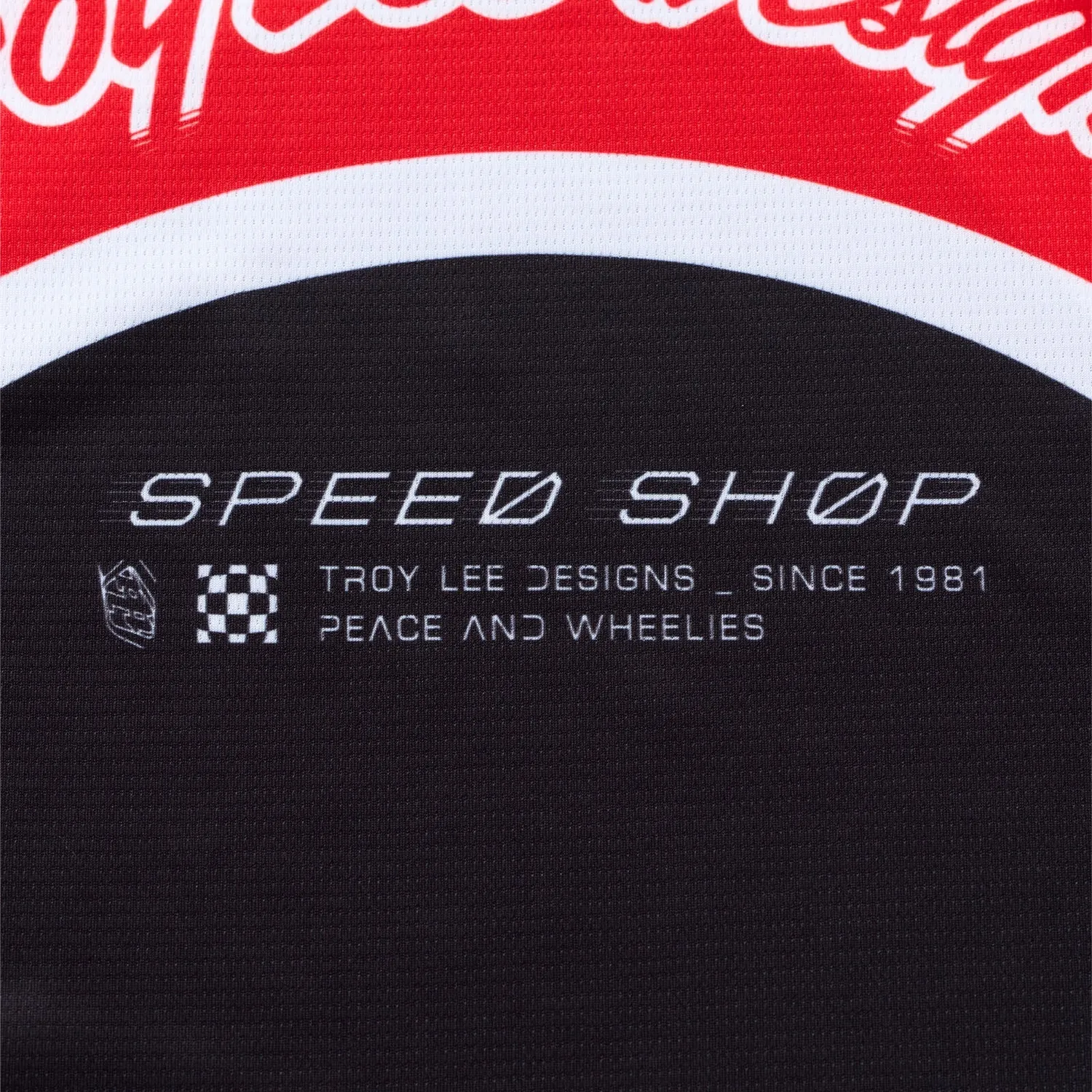 Troy Lee Designs GP Pro Swerve maglia moto nero rosso