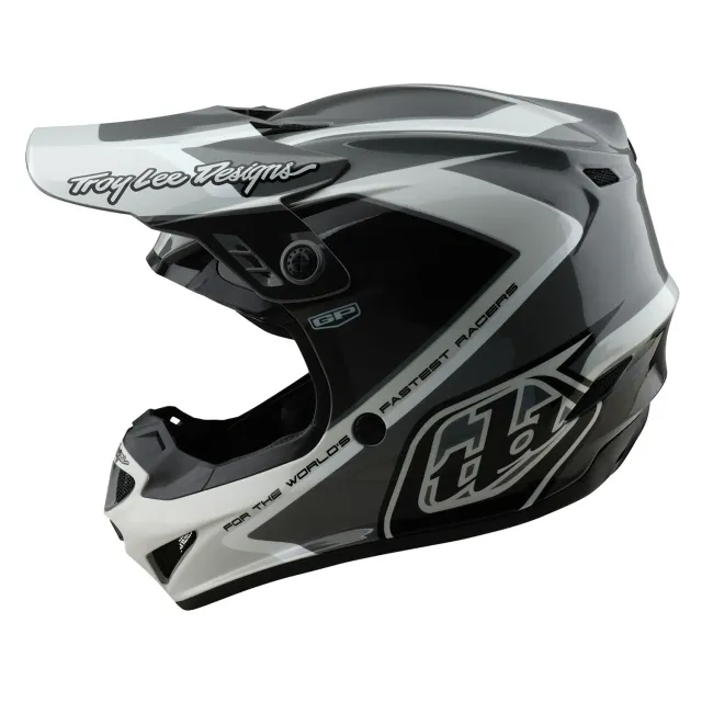 Troy Lee Designs GP Shutter casco moto Grey