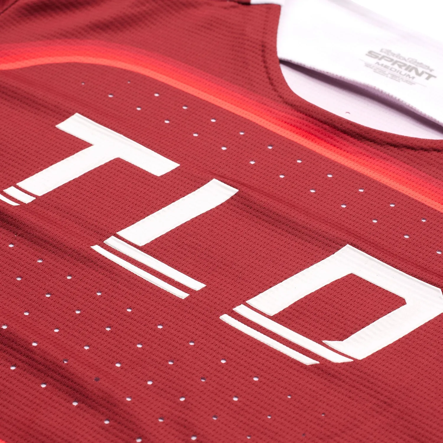 Troy Lee Designs Sprint Reverb Maglia Bici Race Red