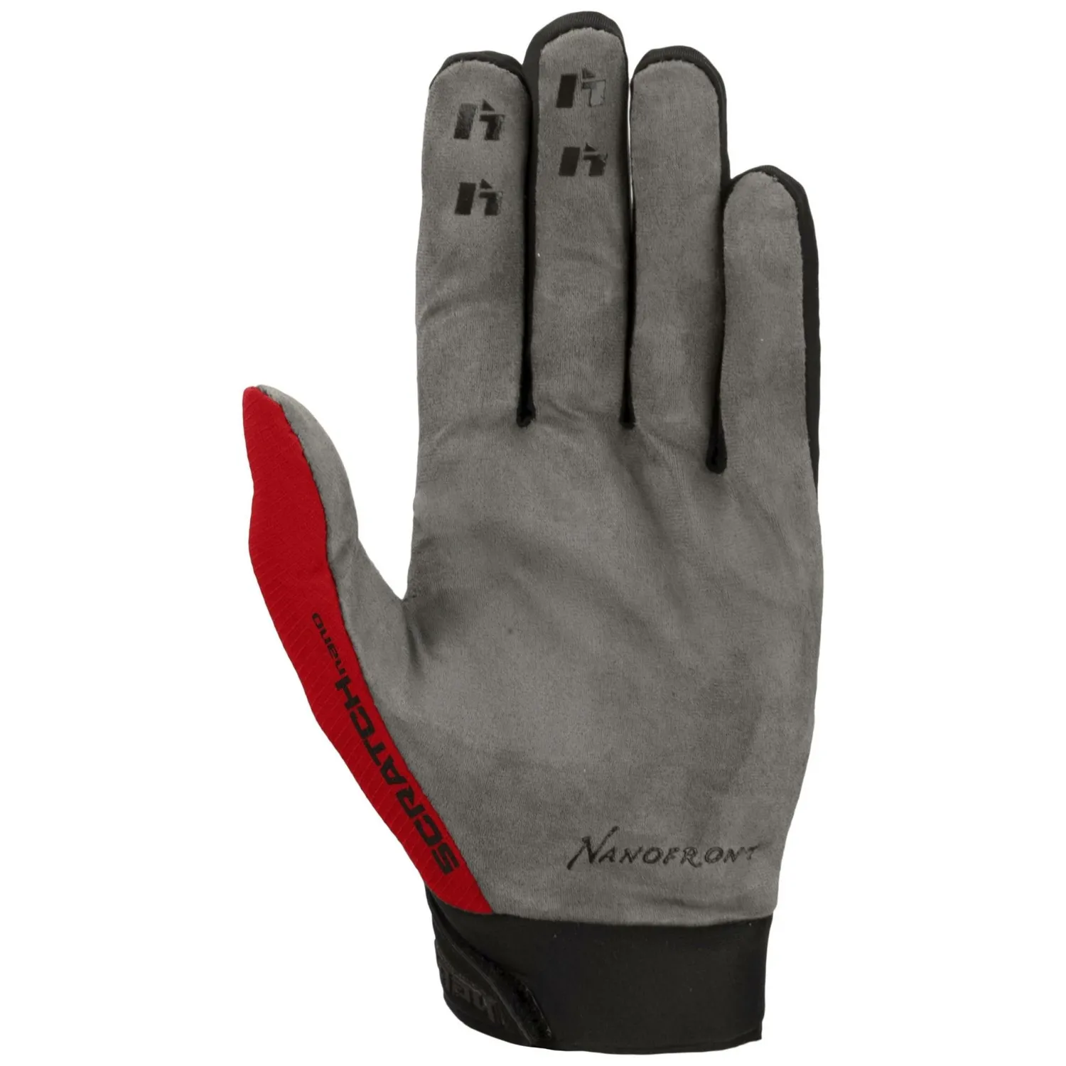 Hebo Scratch Xtreme guanti moto rossi antiscivolo