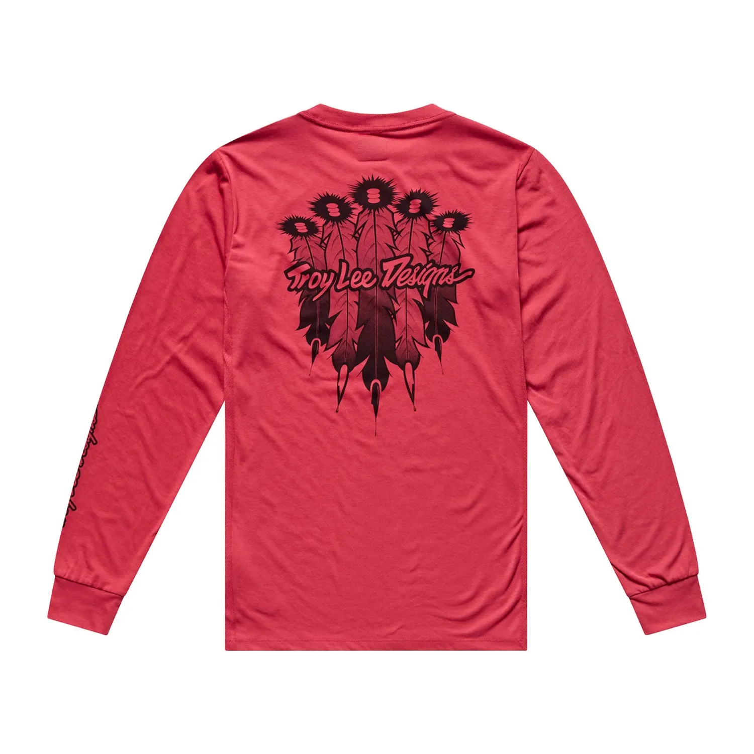 Troy Lee Designs Skyline Ride maglia MTB Ember Red manica lunga