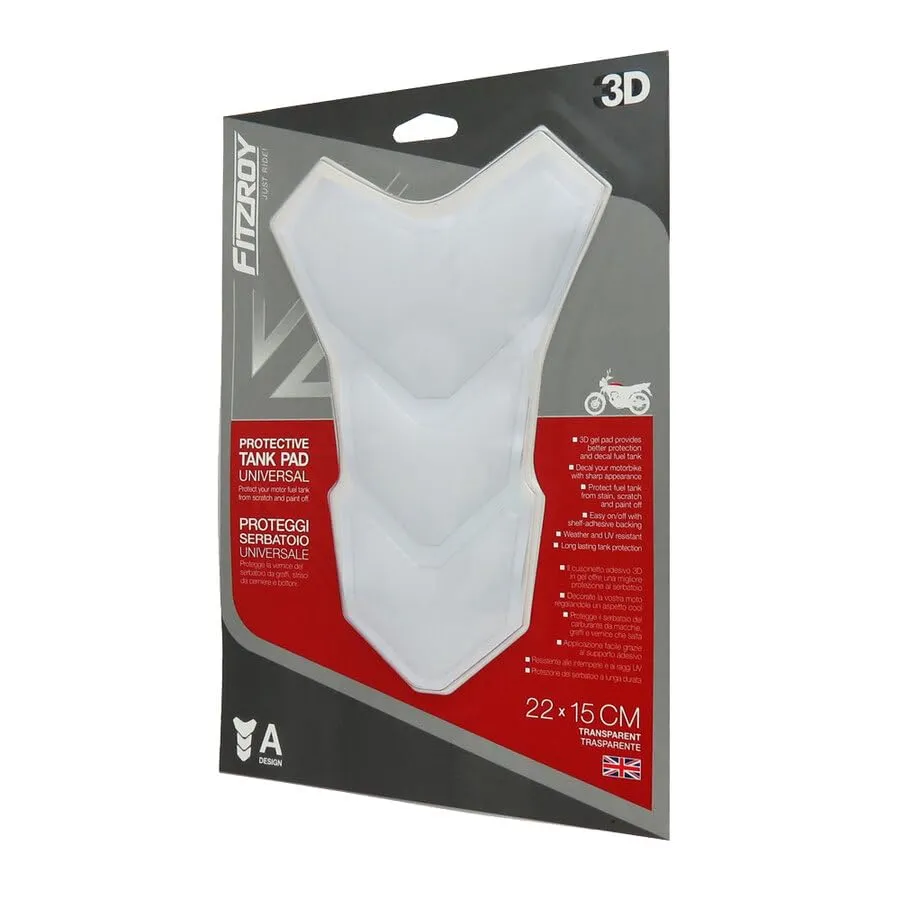 Fitzroy A Type paraserbatoio trasparente 22x15 cm