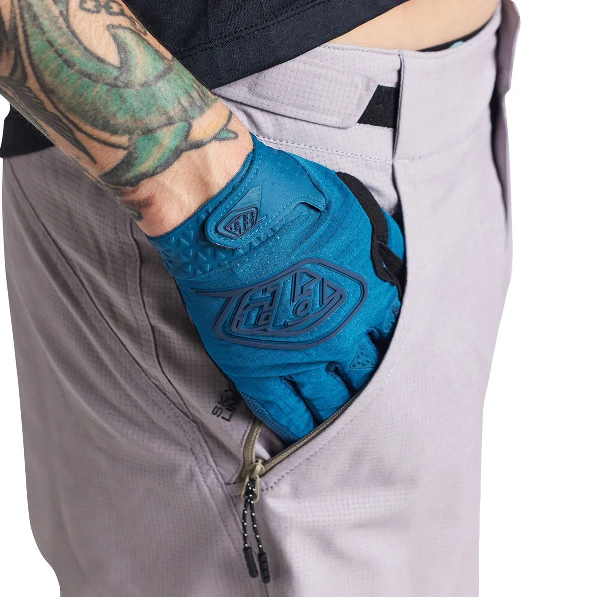 Troy Lee Designs Skyline Air Shell shorts mtb charcoal leggeri