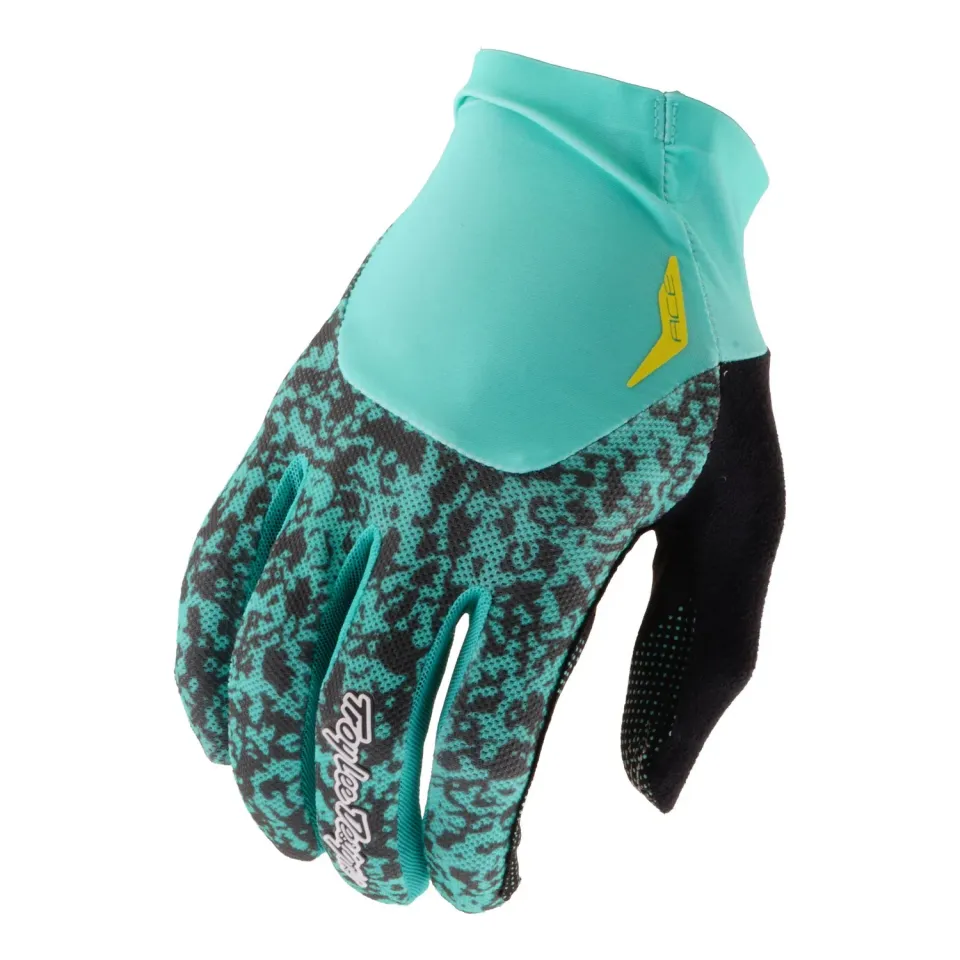 Troy Lee Designs Ace Guanti Bici Real Teal Leggeri