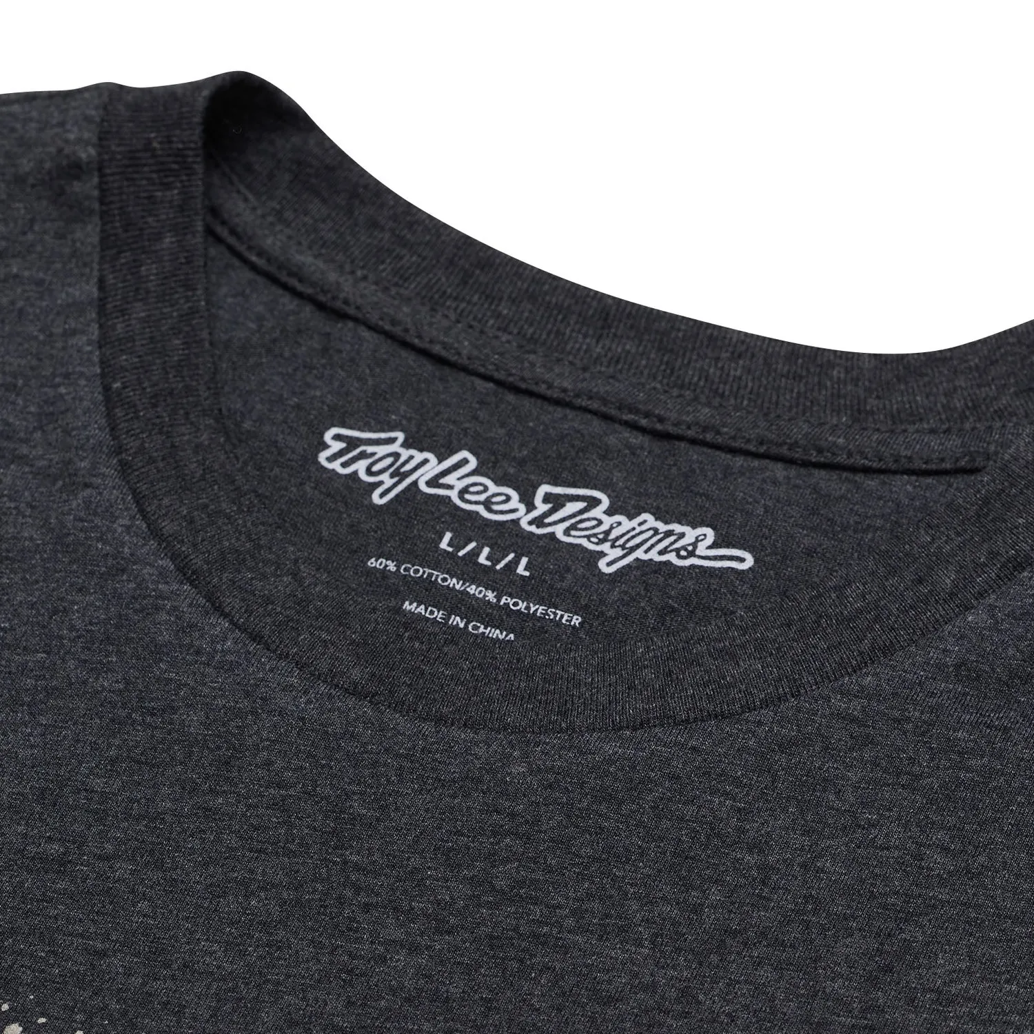 Troy Lee Designs Fade Out T-shirt Uomo Black Heather manica corta