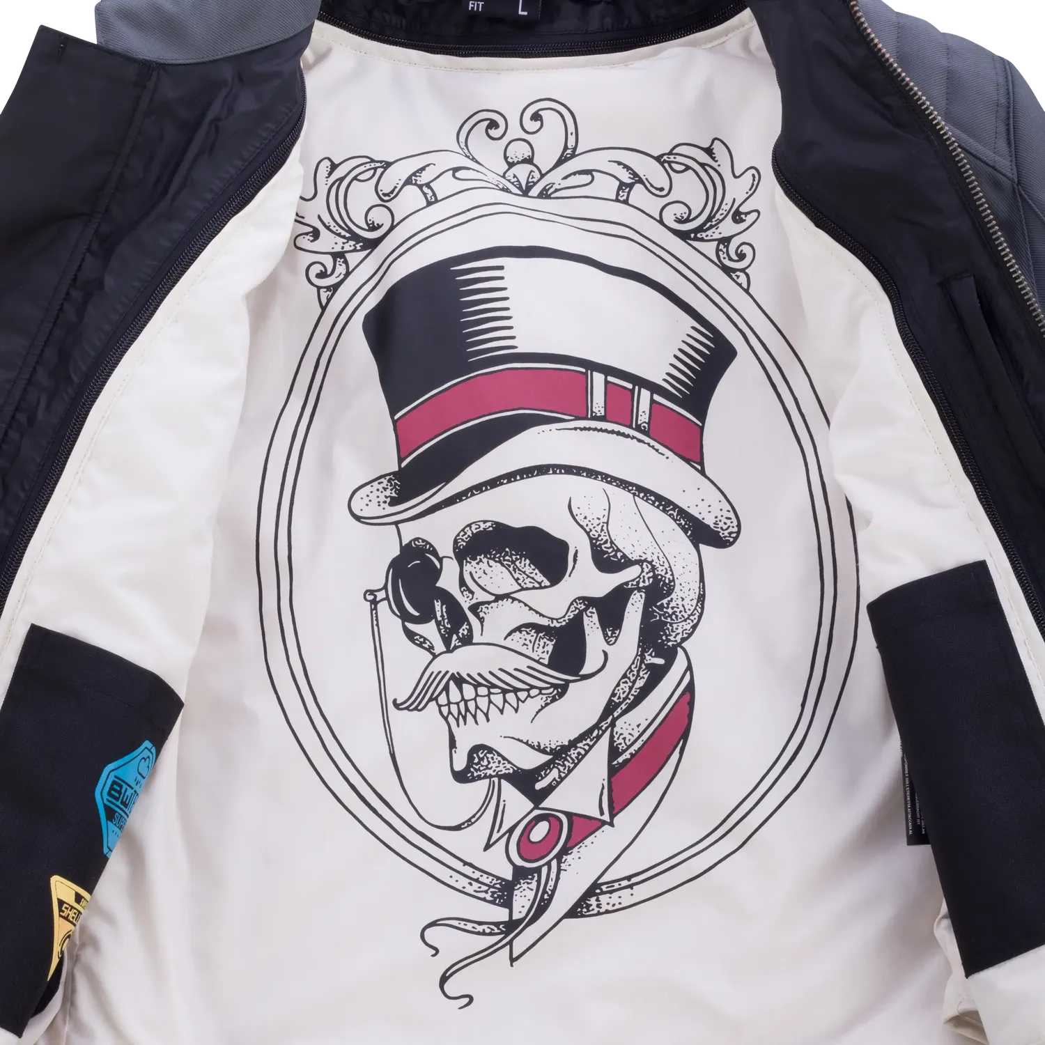 Segura Eternal giacca moto uomo tessuto grigia