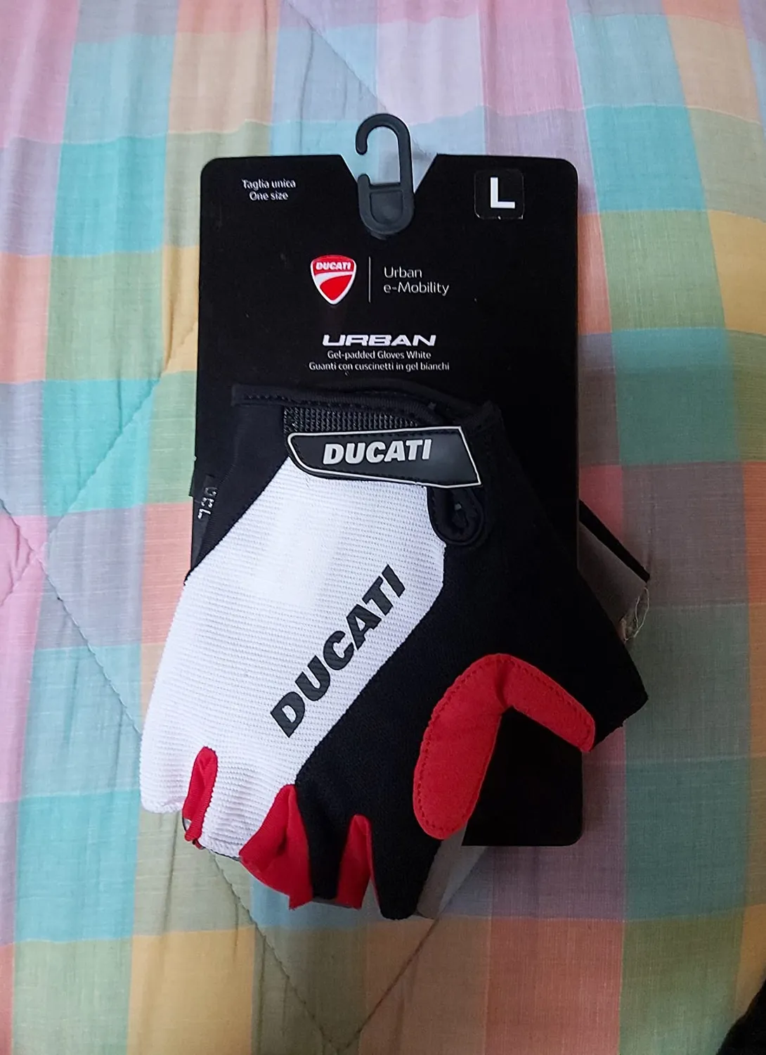 Ducati Urban Guanti Bici Taglia Unica Bianco
