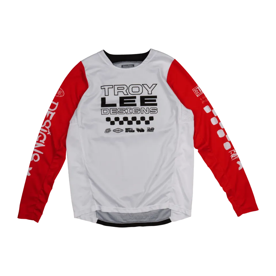 Troy Lee Designs GP Pro Jersey maglia moto bambino Rosso stretch