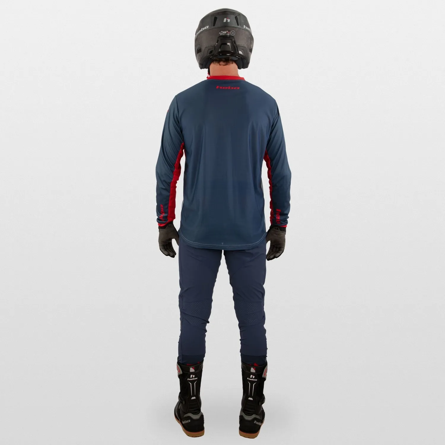 Hebo Tech HE2250A t-shirt tecnica blu traspirante