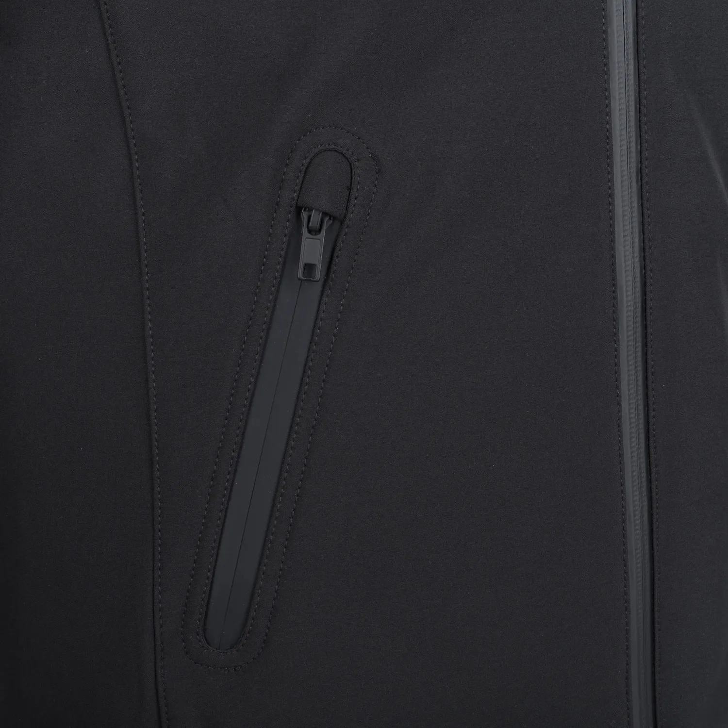 Segura Ritchy Giacca Moto Nero Giallo Impermeabile