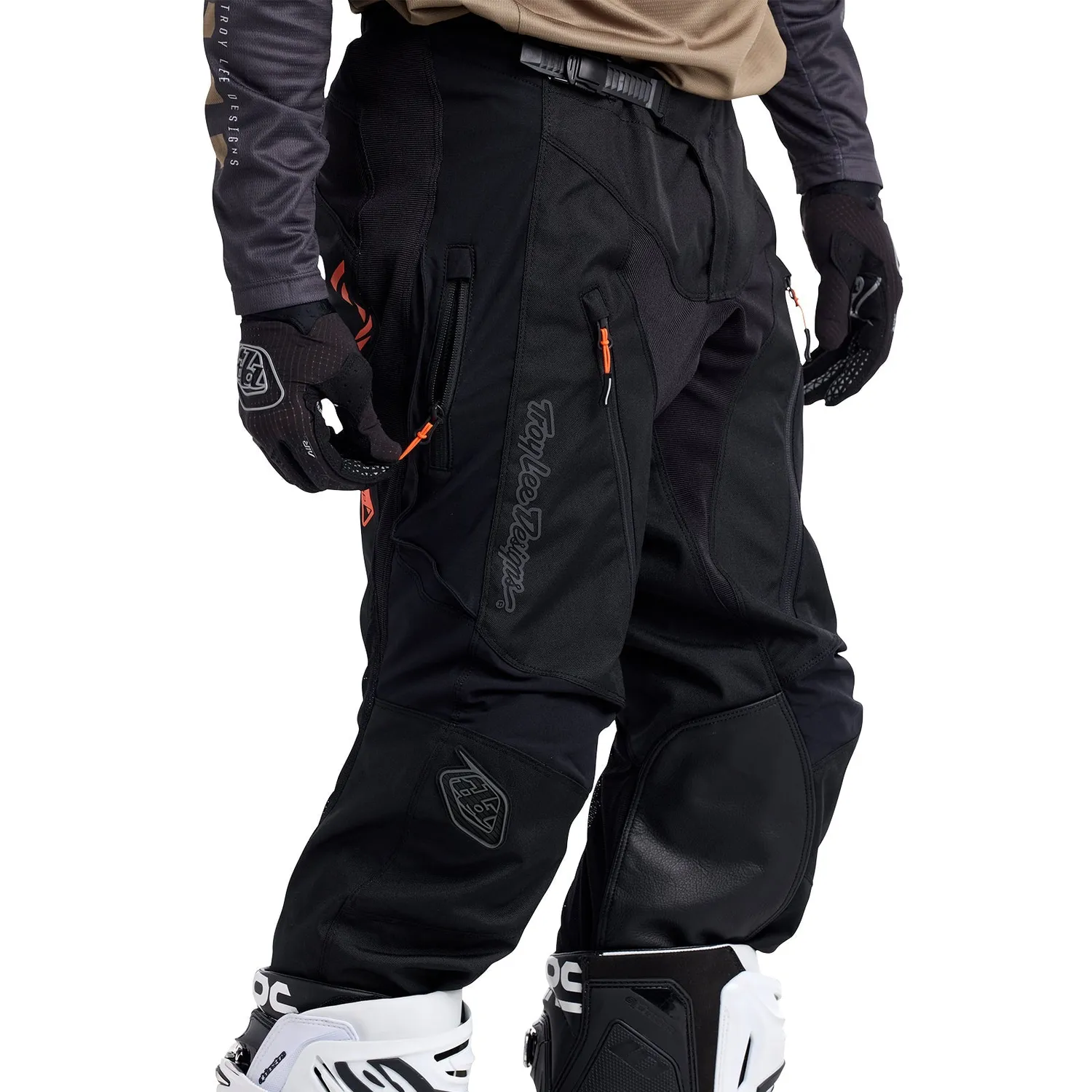 Troy Lee Designs Scout GP pantaloni moto nero trail