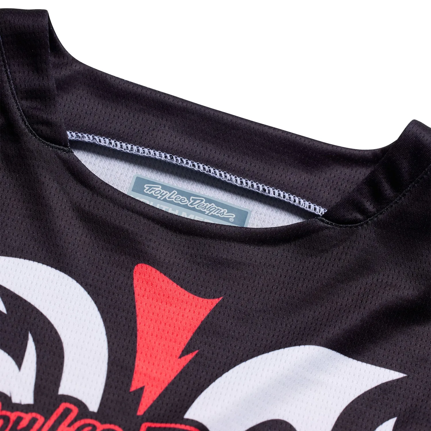 Troy Lee Designs GP Pro Cyclops Maglia Moto Black Neo Red