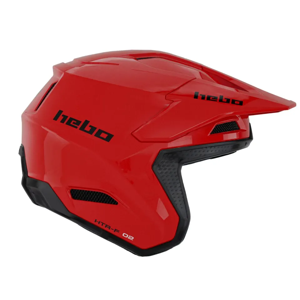 Hebo Zone Pro HC1031R casco trial rosso vetroresina
