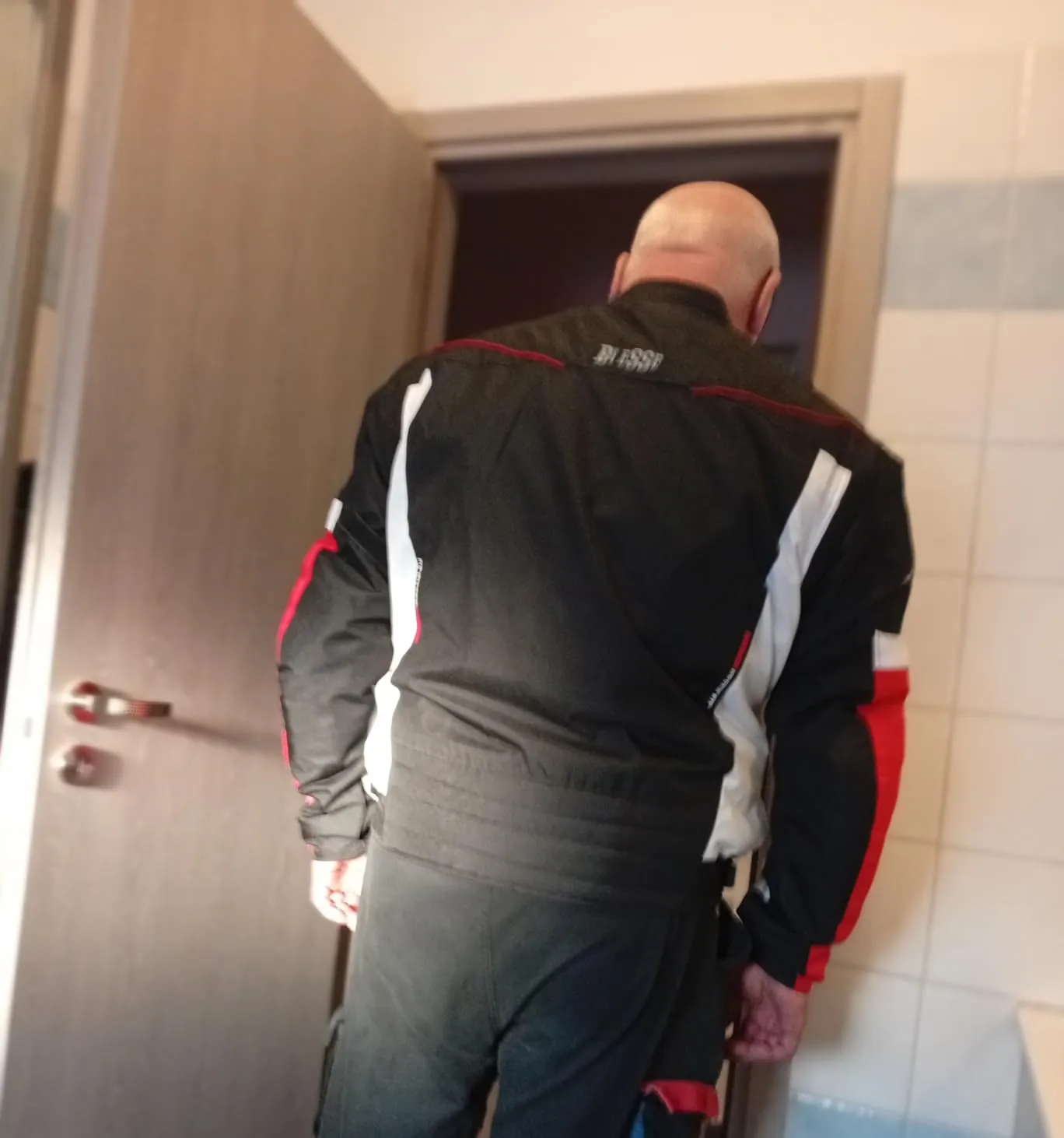 Bi Esse Giacca Moto Impermeabile 4 Stagioni XS con Protezioni