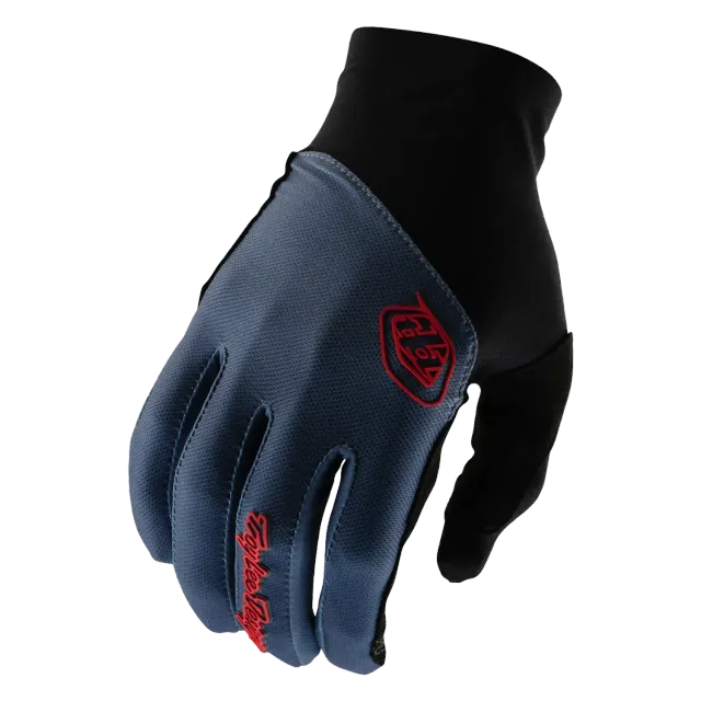 Troy Lee Designs Flowline guanti bici blu touch screen