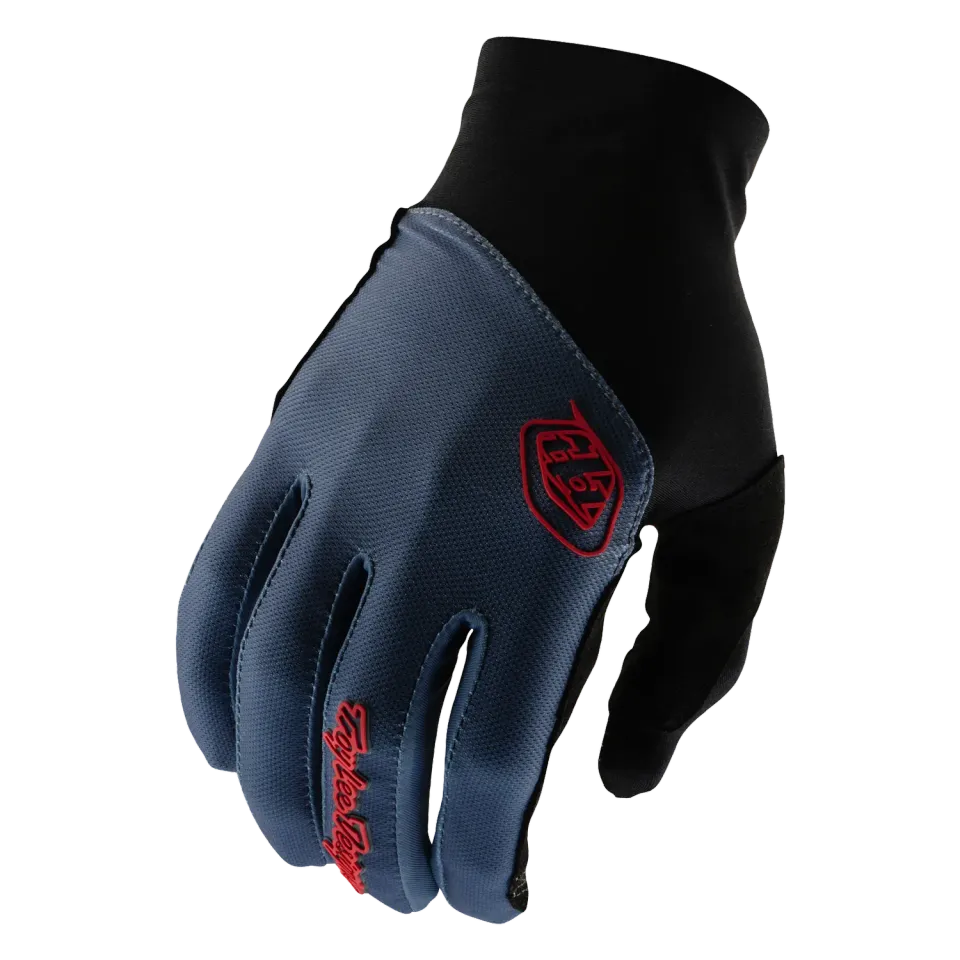 Troy Lee Designs Flowline guanti bici blu touch screen