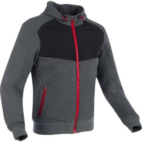 Segura Pulsor Grey Black giacca moto leggera streetwear