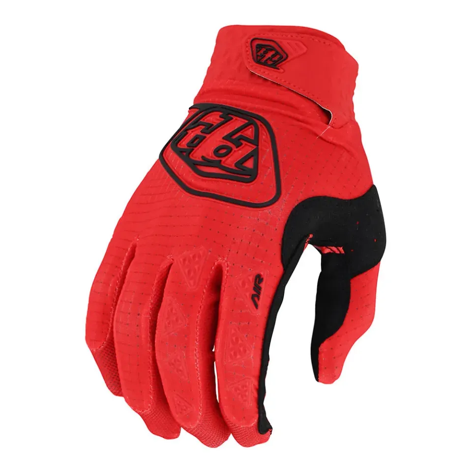 Troy Lee Designs Air Glove Solid guanti moto rossi ventilati
