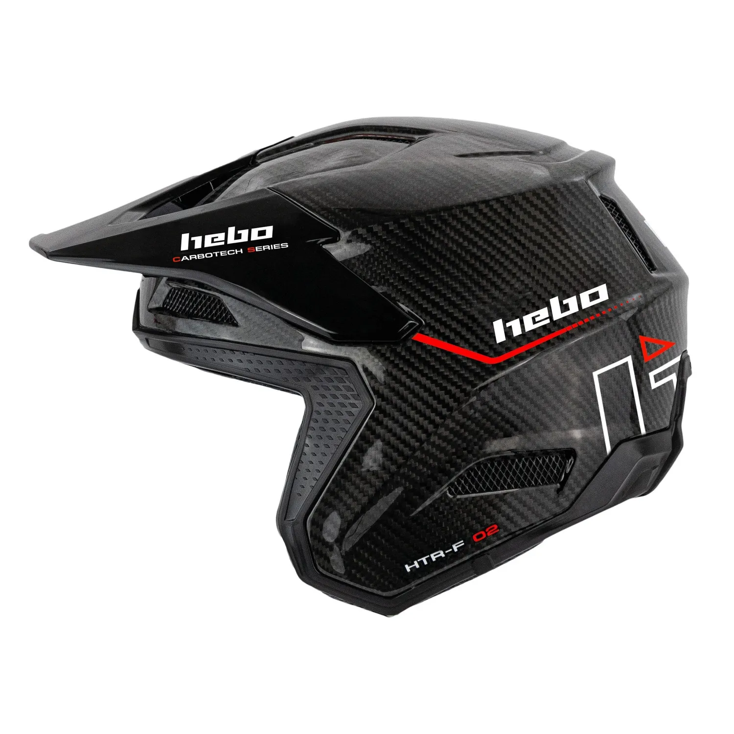 Hebo Zone Race Carbon K3 casco trial carbonio ECE 22-06