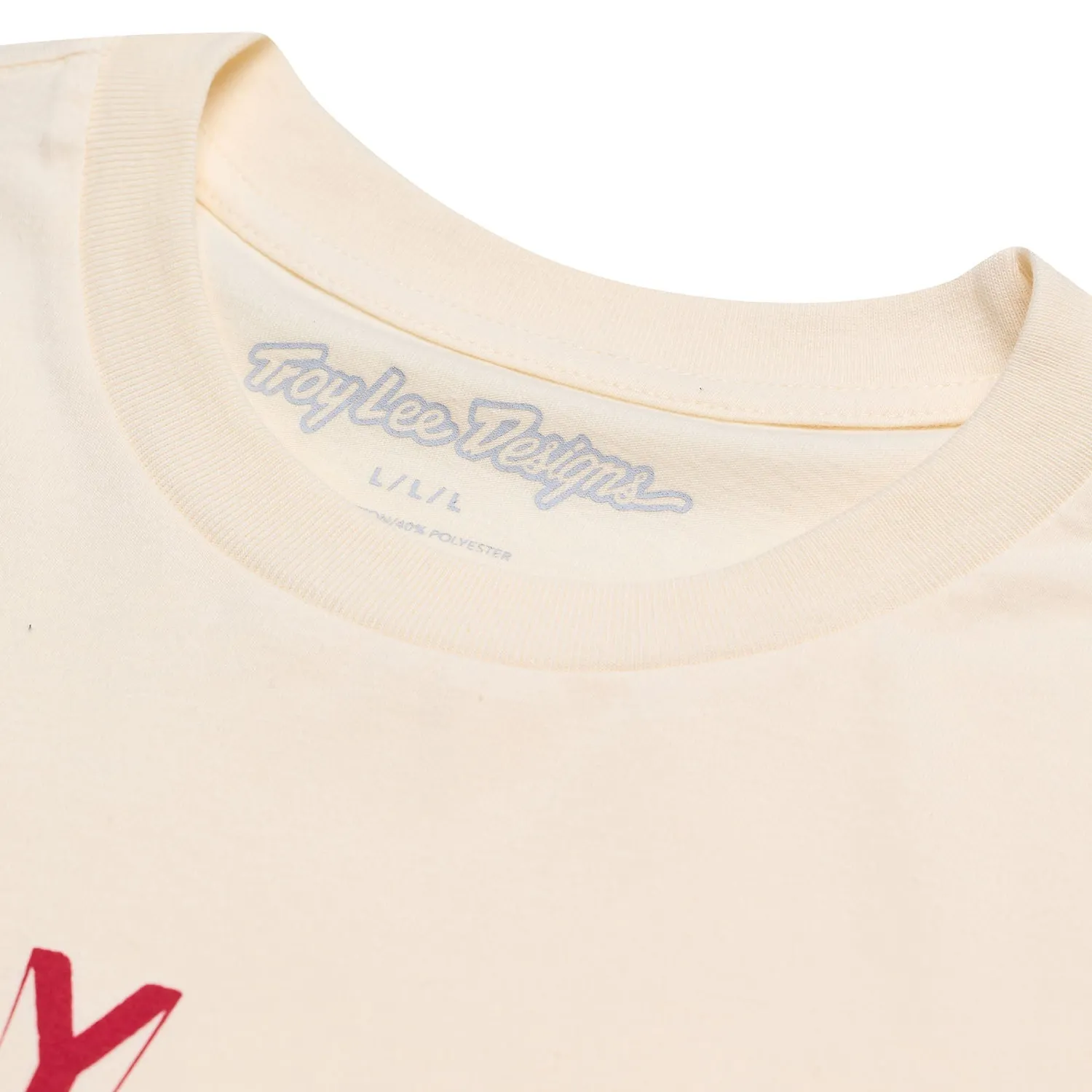 Troy Lee Designs Rotation t-shirt bianco vintage