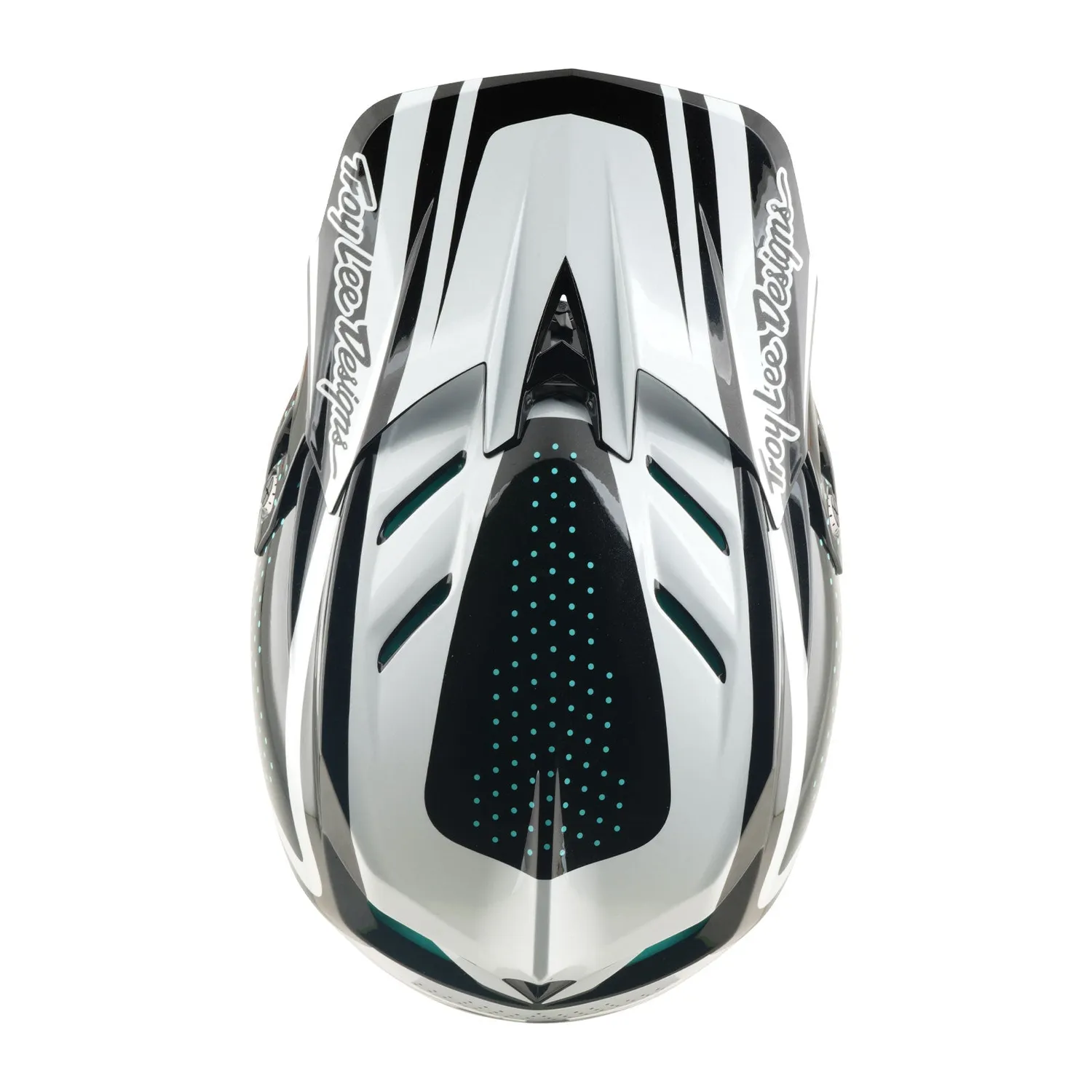 Troy Lee Designs D4 Polyacrylite casco bici Charcoal MIPS