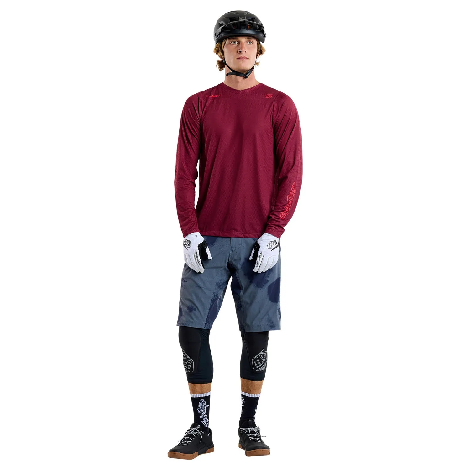 Troy Lee Designs Skyline Air maglia mtb Oxblood
