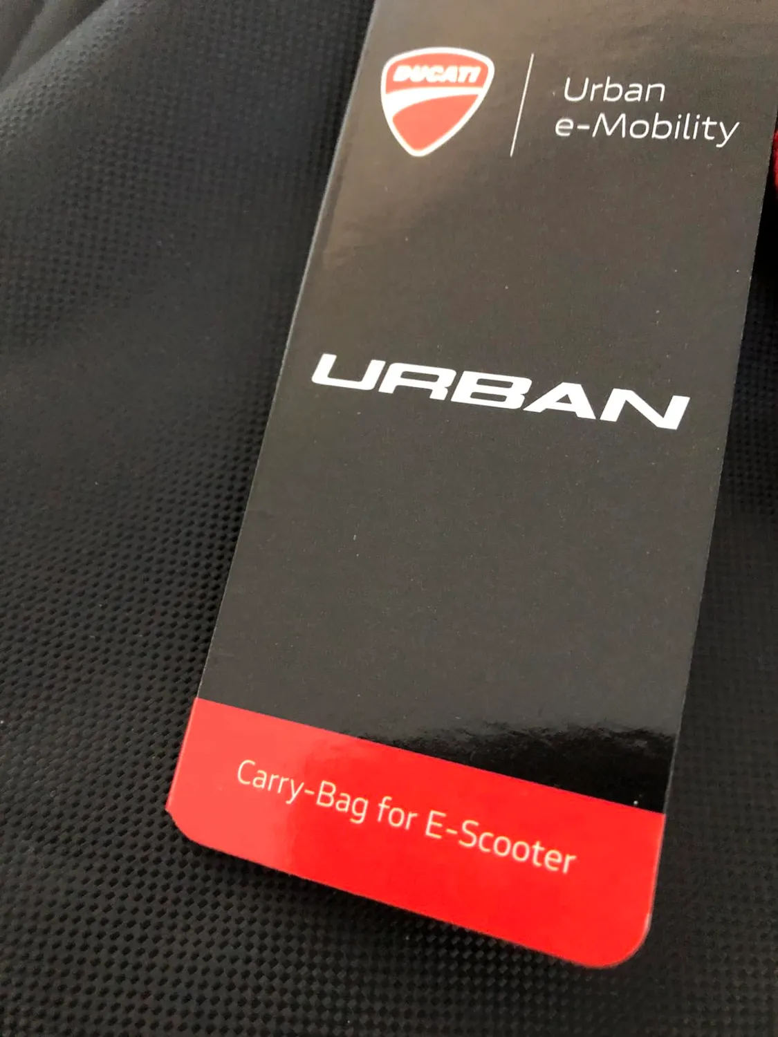 Ducati Urban DUC-BAG-EBK20 sacca bici pieghevole nera impermeabile