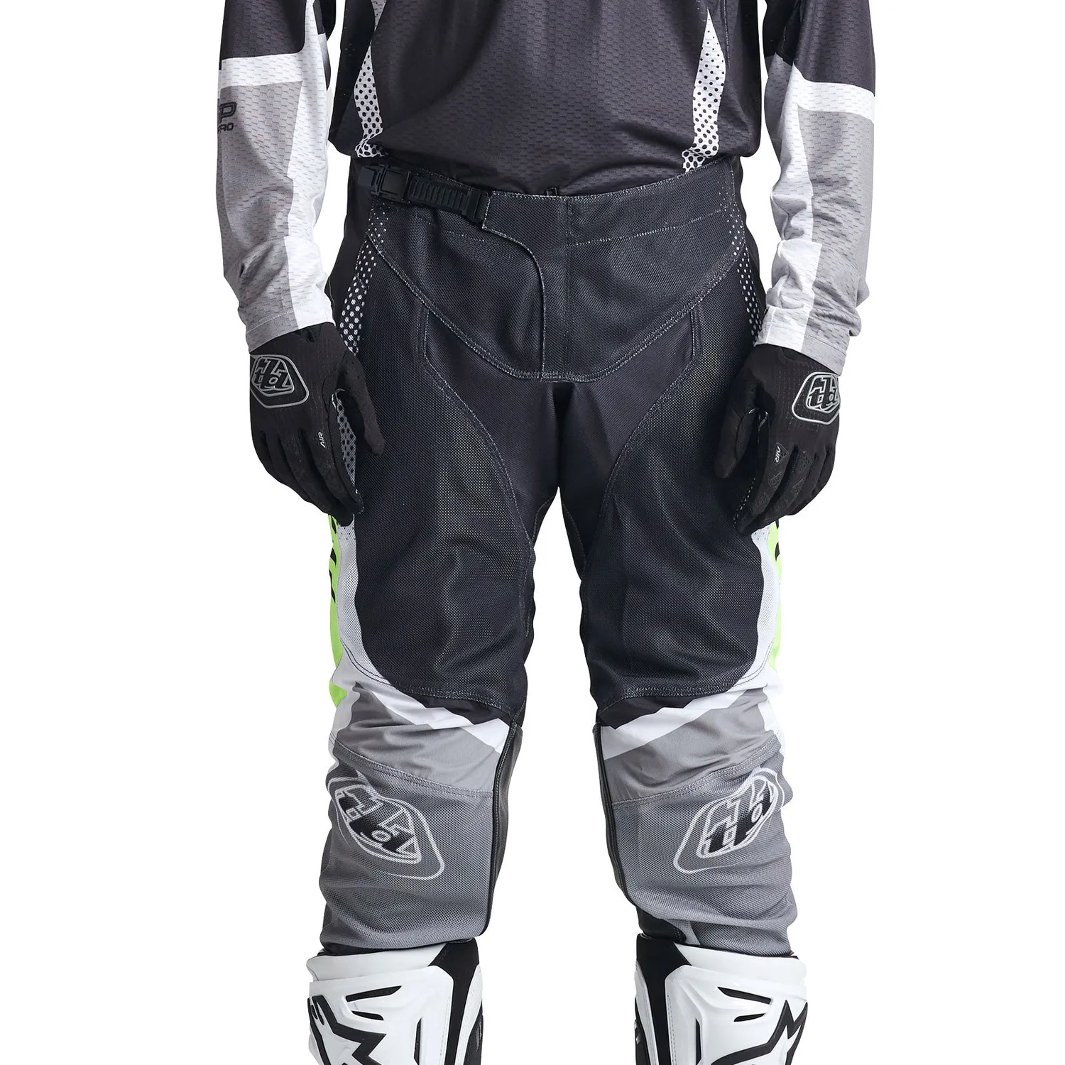 Troy Lee Designs GP Pro Air Bands pantaloni moto Phantom Grey