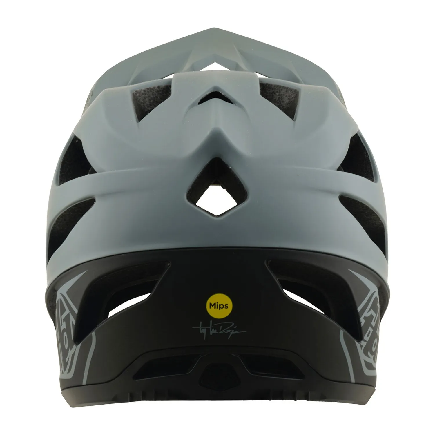 Troy Lee Designs Stage Drone casco full face grigio