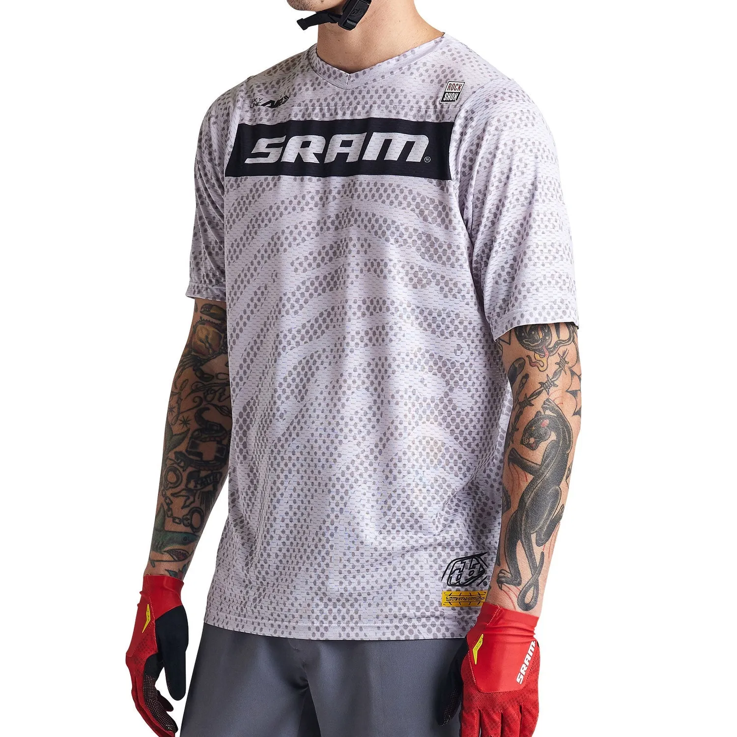 Troy Lee Designs Skyline Air SS SRAM Roots maglia mtb Cement